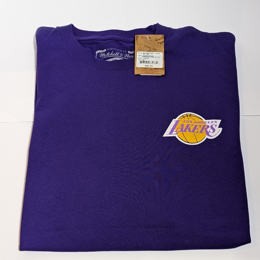 Los Angeles Lakers Tee, by Mitchell & Ness